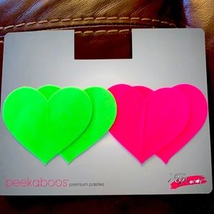 Peekaboos 2 pairs of premium self adhesive pasties